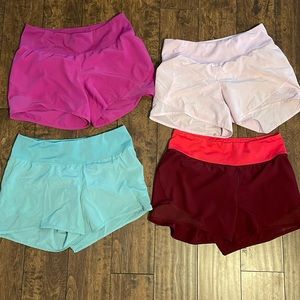Bundle 4 pairs Old Navy Active Shorts Go Dry